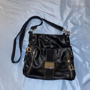 Tyler Rodan black leather bag